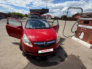 2007 Opel Corsa D, красный, 470000 рублей, вид 3