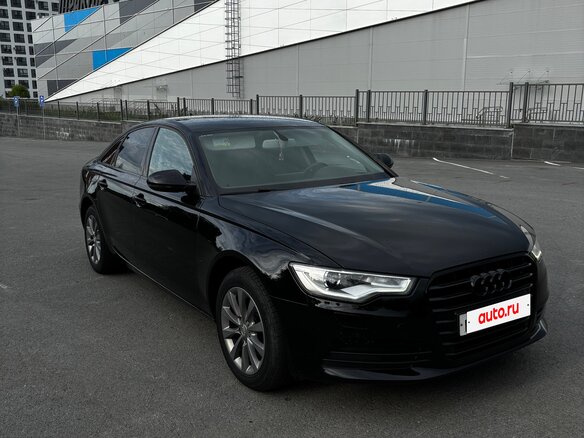 2012 Audi A6 IV (C7), чёрный, 1300000 рублей - вид 6