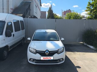 2015 Renault Logan II, белый, 360000 рублей, вид 2