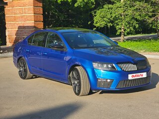 2014 Skoda Octavia RS III, синий, 1790000 рублей, вид 3