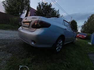 2007 Toyota Corolla X (E140, E150), серебристый, 630000 рублей, вид 4