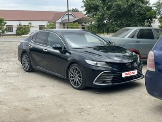 2018 Toyota Camry VIII (XV70), чёрный, 2400000 рублей, вид 3