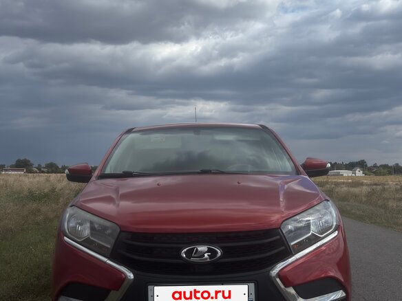 2016 Lada (ВАЗ) XRAY I, красный - вид 1