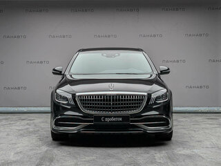 2019 Mercedes-Benz Maybach S-Класс 450 I (X222) Рестайлинг, чёрный, 5745000 рублей, вид 2