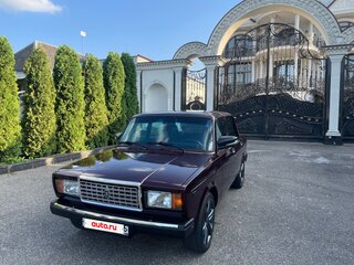 2008 Lada (ВАЗ) 2107, красный, 370000 рублей, вид 4