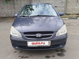 2008 Hyundai Getz I Рестайлинг, серый, 420000 рублей, вид 1