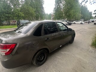 2017 Lada (ВАЗ) Granta I, коричневый, 420000 рублей, вид 4