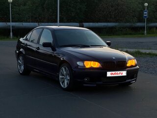 2002 BMW 3 серии 318i IV (E46) Рестайлинг, фиолетовый, 450000 рублей, вид 3