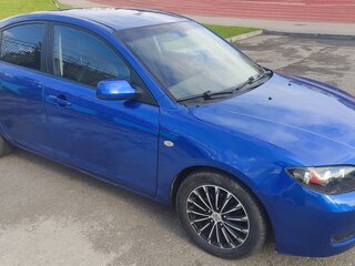 2007 Mazda 3 I (BK) Рестайлинг, синий, 490000 рублей, вид 3