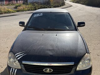 2008 Lada (ВАЗ) Priora I, чёрный, 220000 рублей, вид 1