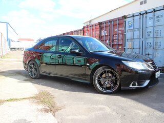 2007 Saab 9-3 II Рестайлинг, чёрный, 1300000 рублей, вид 2
