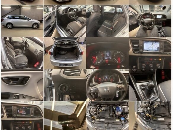 2016 SEAT Leon III, серебристый, 975000 рублей - вид 5