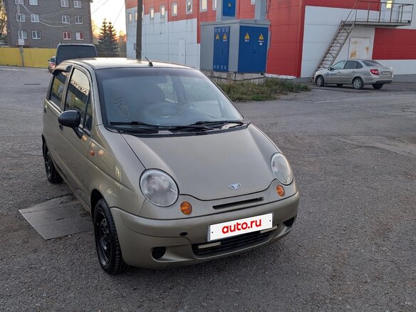 2006 Daewoo Matiz I Рестайлинг, бежевый
