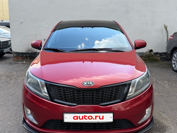 2011 Kia Rio III, красный - вид 3