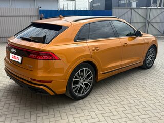 2019 Audi Q8 55 TFSI I (4M), оранжевый, 6000000 рублей, вид 3