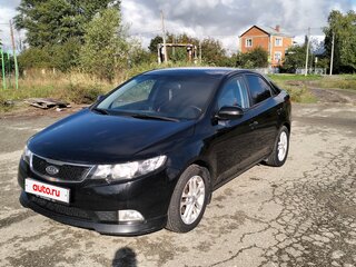 2010 Kia Cerato 6-speed II, чёрный, 650000 рублей, вид 1