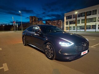 2021 Hyundai Sonata VIII (DN8), синий, 2800000 рублей, вид 4