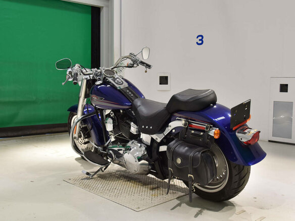 2007 Harley-Davidson Fat Boy, синий, 820000 рублей - вид 5