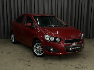 2012 Chevrolet Aveo II, красный, 569999 рублей, вид 2