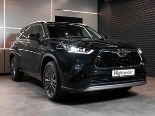 2026 Toyota Highlander IV (XU70), чёрный, 6771000 рублей, вид 3