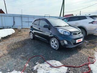 2013 Kia Picanto II, чёрный, 590000 рублей, вид 4