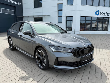2026 Skoda Superb IV, серый, 7300000 рублей, вид 2