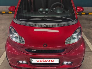 2010 Smart Fortwo II, красный, 950000 рублей, вид 3