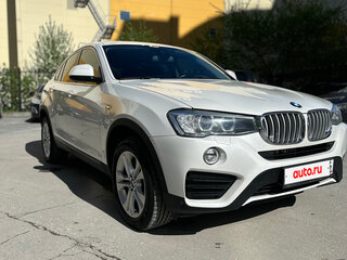 2015 BMW X4 28i I (F26), белый, 2650000 рублей, вид 5