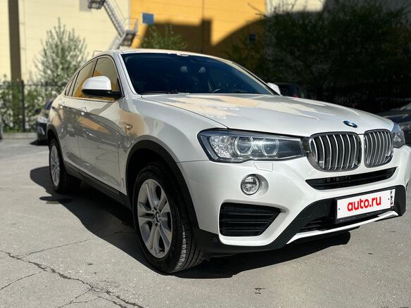 2015 BMW X4 28i I (F26), белый, 2300000 рублей - вид 4