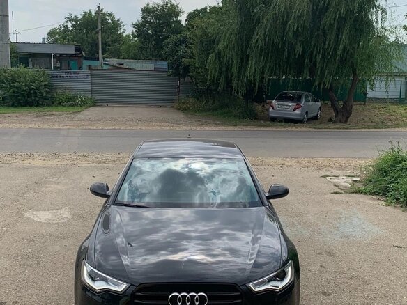 2014 Audi A6 IV (C7), чёрный, 1630000 рублей - вид 5