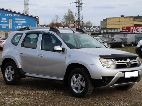 2017 Renault Duster I Рестайлинг, серебристый, 1299000 рублей - вид 3