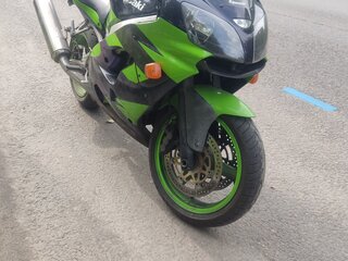 2001 Kawasaki ZX-9R Ninja, зелёный, 415000 рублей, вид 1