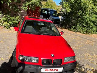 1993 BMW 3 серии 316i III (E36), красный, 345000 рублей, вид 3