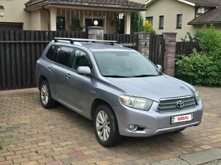 2010 Toyota Highlander II (XU40), голубой, 1200000 рублей, вид 3