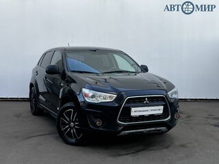 2012 Mitsubishi ASX I, чёрный, 715000 рублей, вид 3