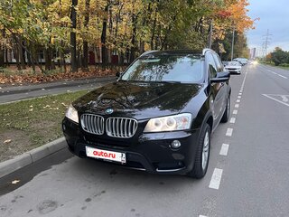 2011 BMW X3 35i xDrive II (F25), чёрный, 2300000 рублей, вид 4