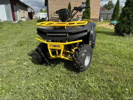 2024 Irbis ATV 125U, жёлтый, 70000 рублей, вид 1