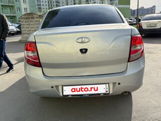 2013 Lada (ВАЗ) Granta I, серебристый, 339000 рублей, вид 3
