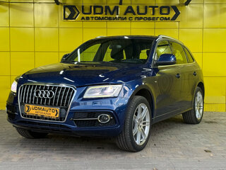 2012 Audi Q5 I (8R) Рестайлинг, синий, 1790000 рублей, вид 1