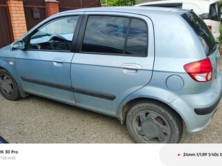2004 Hyundai Getz I, синий, 330000 рублей, вид 4