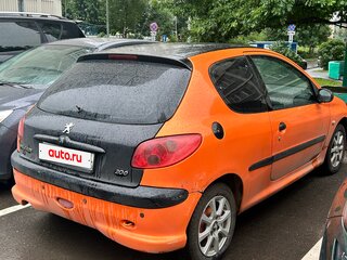 2008 Peugeot 206, оранжевый, 235000 рублей, вид 4