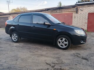 2012 Lada (ВАЗ) Granta I, чёрный, 300000 рублей, вид 3