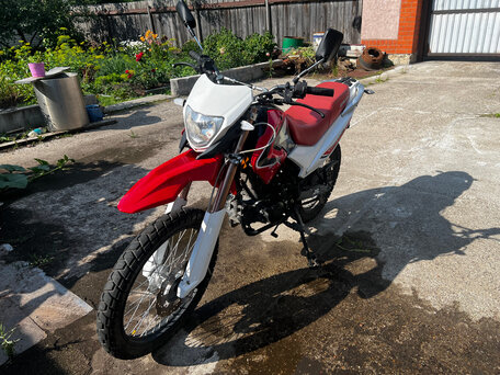 2017 Motoland XR250 Enduro, красный, 80000 рублей, вид 2