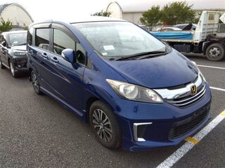 2015 Honda Freed I Рестайлинг 2, синий, 1240000 рублей, вид 2