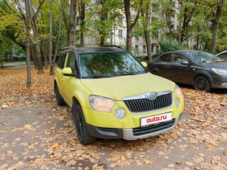 2012 Skoda Yeti I, жёлтый, 730000 рублей, вид 2