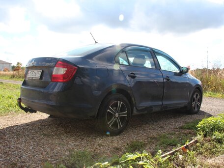 2016 Skoda Rapid I, синий, 590000 рублей, вид 5