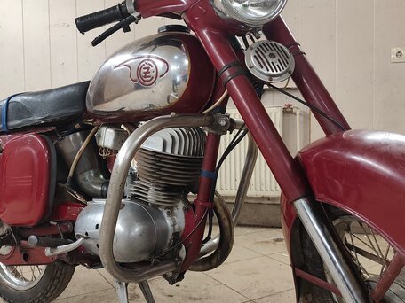1963 CZ 175, красный, 130000 рублей, вид 2