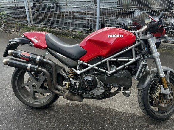 2003 Ducati Monster S4, красный, 550000 рублей