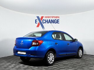 2018 Renault Logan II Рестайлинг, синий, 929000 рублей, вид 4