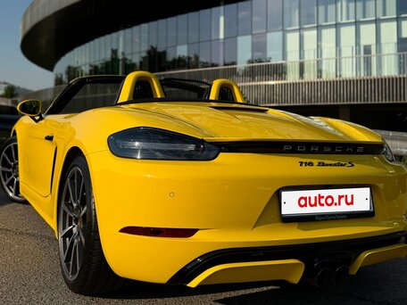 2018 Porsche Boxster S IV 718 (982), жёлтый, 7200000 рублей, вид 3